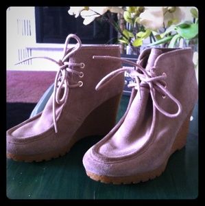 Michael kors suede ankle boots